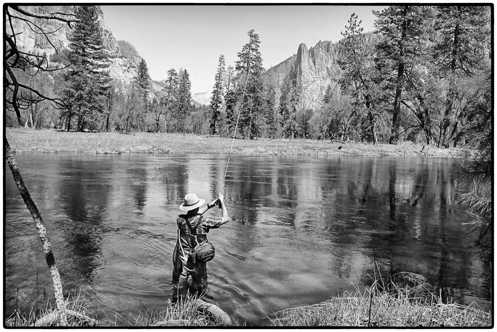 Tenkara Fishing at Yosemite