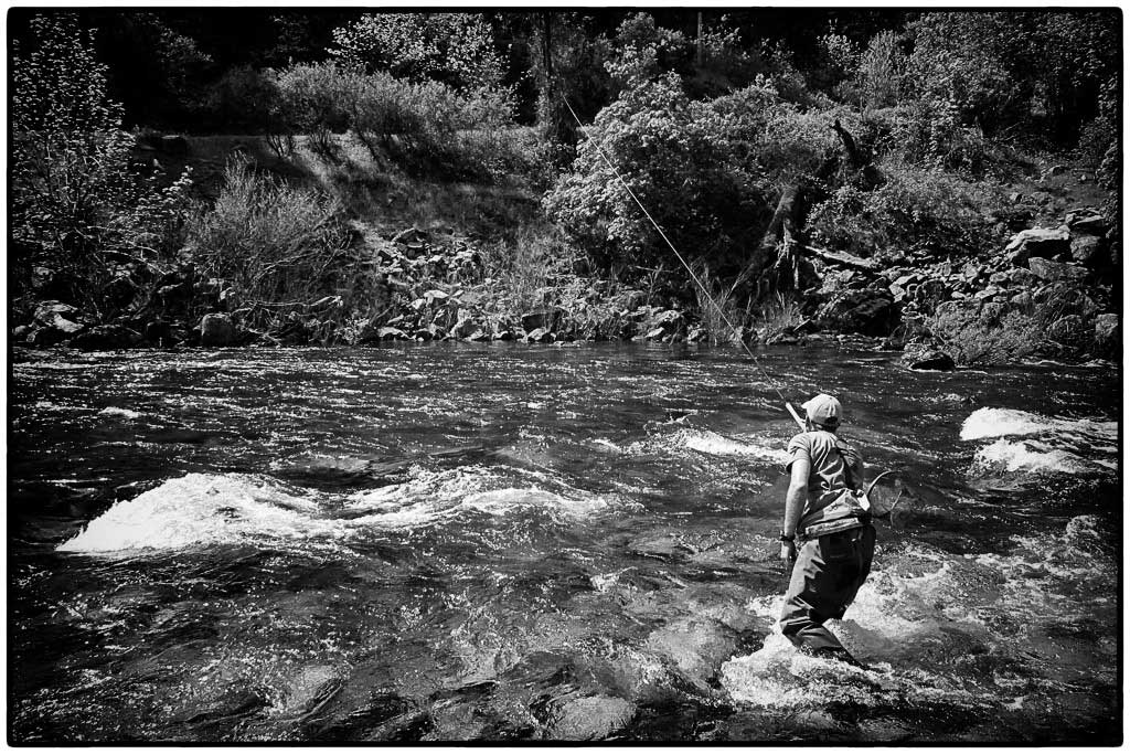 tenkara fishing fast water